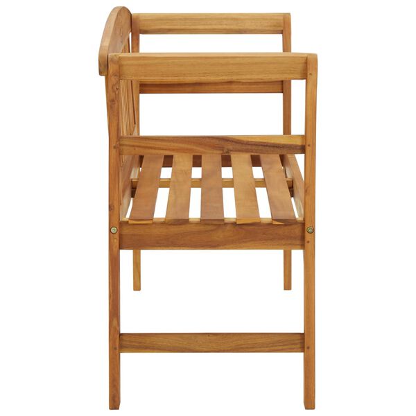 vidaXL Zahradní lavice 120 cm masivní akáciové dřevo