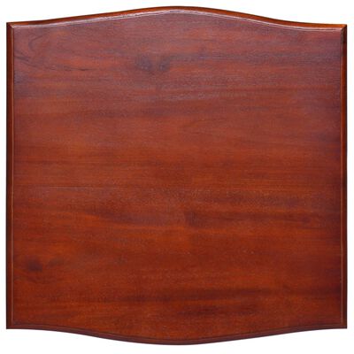 vidaXL Noční stolek klasicky hnědý masivní mahagonové dřevo