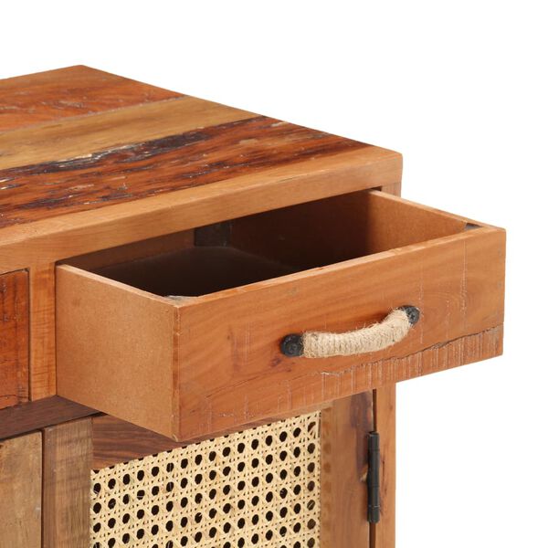 vidaXL Př&iacute;born&iacute;k 65 x 35 x 75 cm masivn&iacute; recyklovan&eacute; dřevo