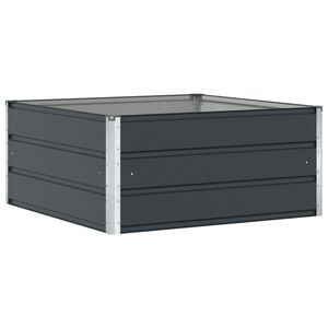 vidaXL Truhl&iacute;k Antracit 100 x 100 x 45 cm Ocel