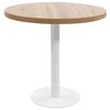 vidaXL Bistro stolek světle hněd&yacute; 80 cm MDF