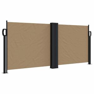 vidaXL Zatahovac&iacute; bočn&iacute; mark&yacute;za taupe 100 x 600 cm