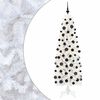 vidaXL &Scaron;t&iacute;hl&yacute; uměl&yacute; v&aacute;nočn&iacute; stromek s v&aacute;nočn&iacute;mi koulemi 180 cm 300 LED