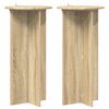 vidaXL Stojan na rostliny 2 pcs Dub sonoma 40 x 40 x 80 cm