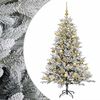 vidaXL Uměl&yacute; v&aacute;nočn&iacute; stromek s v&aacute;nočn&iacute;mi koulemi 120 cm 150 LED