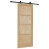 vidaXL Posuvn&eacute; dveře ORKDAL Př&iacute;rodn&iacute; 83 x 202 cm