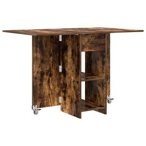 vidaXL J&iacute;deln&iacute; stůl 115 x 70 x 75 cm Kompozitn&iacute; dřevo Kouřov&yacute; dub