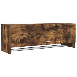 vidaXL &Scaron;atn&iacute; skř&iacute;ň kouřov&yacute; dub 100 x 32,5 x 35 cm kompozitn&iacute; dřevo