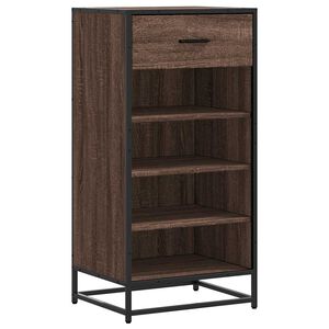 vidaXL Botn&iacute;k hněd&yacute; dub 48x38x97,5 cm kompozitn&iacute; dřevo
