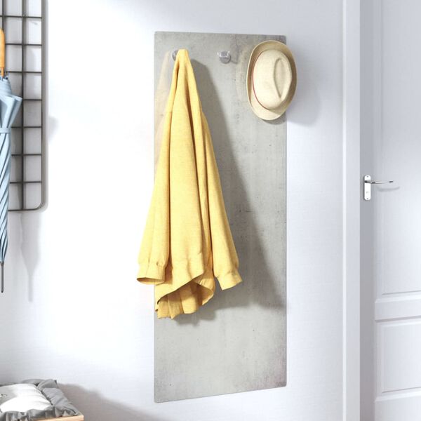 vidaXL N&aacute;stěnn&yacute; vě&scaron;&aacute;k 125 x 50 cm tvrzen&eacute; sklo kamenn&aacute; zeď