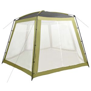 vidaXL Stan na baz&eacute;n textil 500 x 433 x 250 cm zelen&yacute;