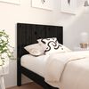 vidaXL Čelo postele černé 95,5 x 4 x 100 cm masivní borovice