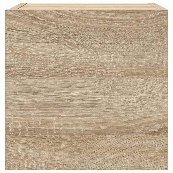vidaXL N&aacute;stěnn&eacute; TV skř&iacute;ňky 4 ks dub sonoma 30,5x30x30 cm