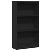 vidaXL Knihovna čern&aacute; 60 x 24 x 109 cm kompozitn&iacute; dřevo