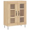 vidaXL Skř&iacute;ň highboard dub sonoma 69,5 x 34 x 180 cm kompozitn&iacute; dřevo
