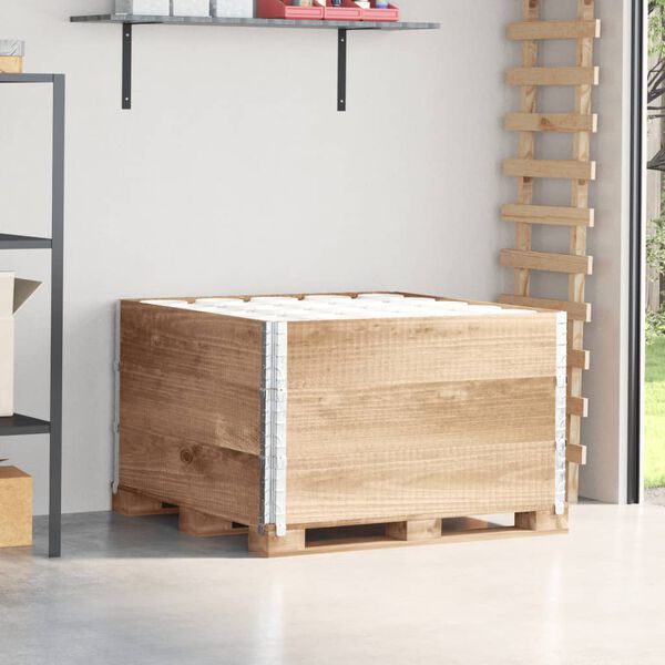 vidaXL Paletov&eacute; n&aacute;stavce 3 ks 100 x 100 cm masivn&iacute; borov&eacute; dřevo