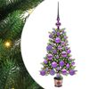 vidaXL V&aacute;nočn&iacute; stromeček s 150 LED diodami s stojanem Zelen&aacute; 65 cm PE