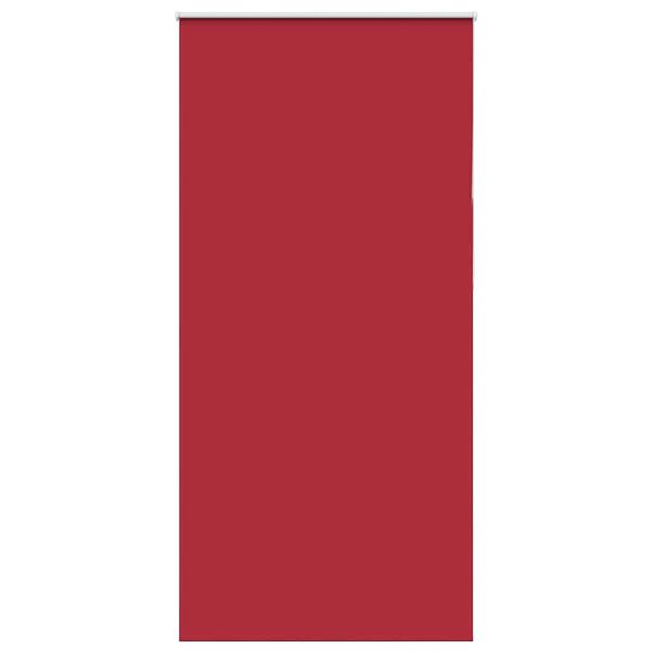 vidaXL Roleta zatemňovac&iacute; červen&aacute; &scaron;&iacute;řka l&aacute;tky 105,7 cm polyester
