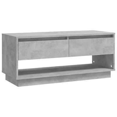vidaXL TV stolek betonově šedý 102 x 41 x 44 cm dřevotříska