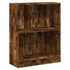 vidaXL Knihovna kouřov&yacute; dub 60 x 24 x 76 cm kompozitn&iacute; dřevo