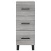 vidaXL Skř&iacute;ň highboard &scaron;ed&aacute; sonoma 34,5 x 34 x 180 cm kompozitn&iacute; dřevo