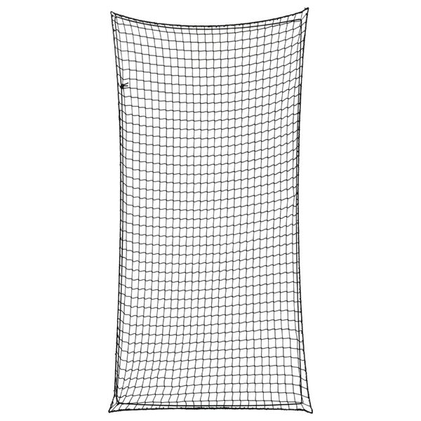 vidaXL Síť na přívěsný vozík s elastickým lanem černá 7 x 3,5 m PP