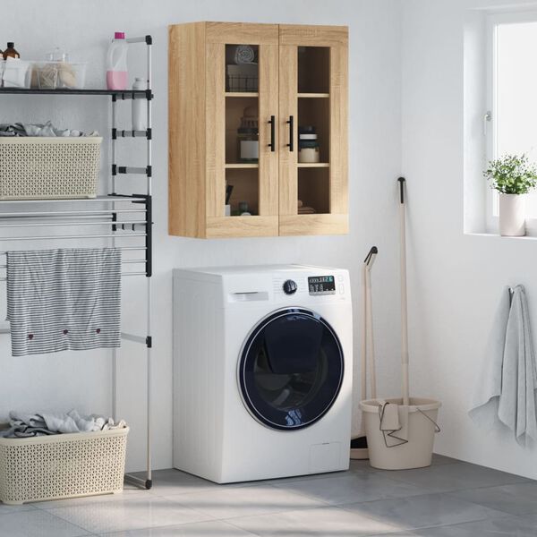 vidaXL N&aacute;stěnn&aacute; skř&iacute;ňka dub sonoma 69,5 x 34 x 90 cm