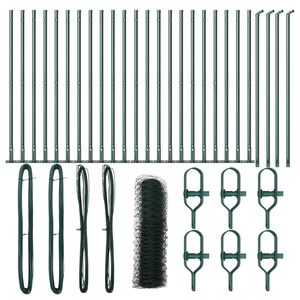 vidaXL Plotov&yacute; sloupek. Zelen&aacute;