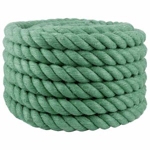 vidaXL Jutov&eacute; lano 30 mm Zelen&aacute; 100% jute Tossa