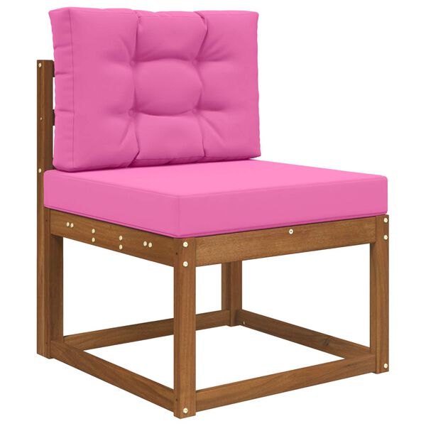 vidaXL Venkovn&iacute; pol&scaron;t&aacute;ř na pohovku 2 pcs Růžov&aacute; Polyester