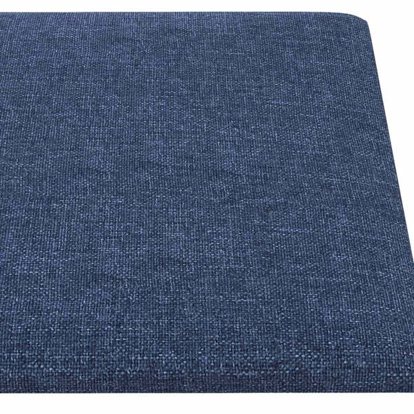 vidaXL N&aacute;stěnn&yacute; čeln&iacute;k 12 pcs Modr&aacute; 30 x 15 cm textil