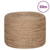 vidaXL Jutov&eacute; lano 50 m dlouh&eacute; 6 mm siln&eacute;