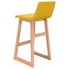 vidaXL Barov&eacute; židle 2 ks hořčicově žlut&eacute; textil
