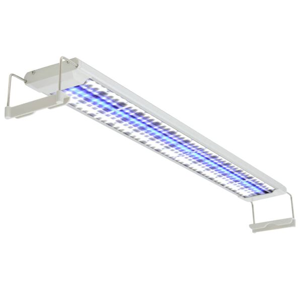 vidaXL LED akvarijn&iacute; lampa 80&ndash;90 cm hlin&iacute;k IP67