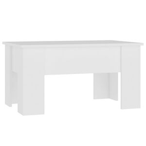 vidaXL Konferenčn&iacute; stolek b&iacute;l&yacute; 79 x 49 x 41 cm kompozitn&iacute; dřevo