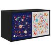 vidaXL N&aacute;stěnn&aacute; TV skř&iacute;ň MAINZ 69 x 33 x 40 cm Čern&yacute; dub