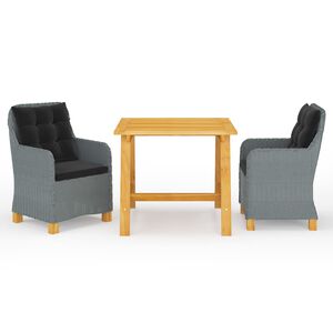 vidaXL 3d&iacute;ln&yacute; zahradn&iacute; j&iacute;deln&iacute; set světle &scaron;ed&yacute;