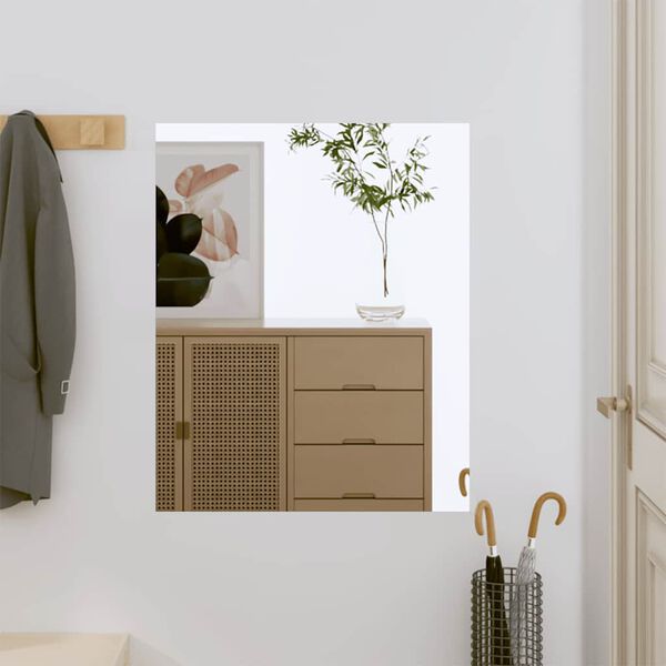 vidaXL N&aacute;stěnn&eacute; zrcadlo 50 x 60 cm sklo obd&eacute;ln&iacute;kov&eacute;