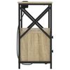 vidaXL Nočn&iacute; skř&iacute;ňka 2 pcs Sonoma dub 40 x 31 x 60 cm kompozitn&iacute; dřevo