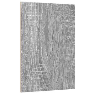 vidaXL Dekoračn&iacute; panely 12 ks &Scaron;ed&yacute; Sonoma 30 x 42 x 0,27 cm