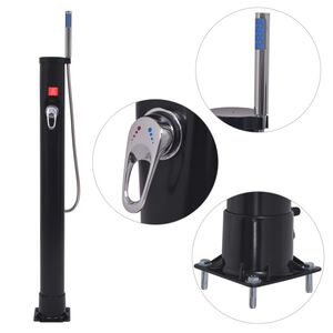 vidaXL Sol&aacute;rn&iacute; sprcha 8 l PVC ocel