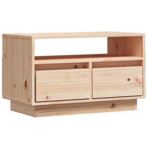 vidaXL TV skř&iacute;ňka 60 x 35 x 37 cm masivn&iacute; borov&eacute; dřevo