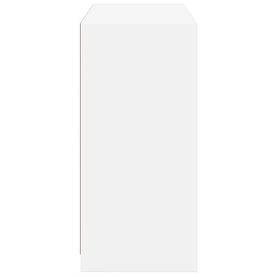 vidaXL Šatní skříň bílá 77 x 48 x 102 cm kompozitní dřevo