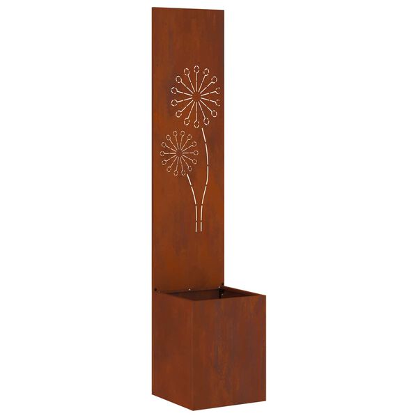 vidaXL Soukrom&iacute; na zahradě Řezac&iacute; Rezav&aacute; 32 x 32 x 150 cm