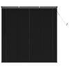 vidaXL Venet &scaron;koln&iacute; žaluzie Čern&yacute; 150 x 150 cm 25 mm PVC