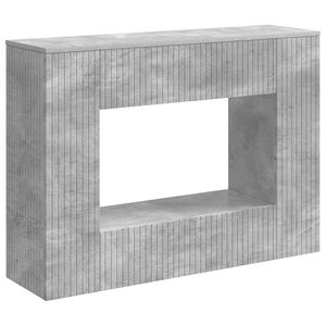 vidaXL Konzolov&yacute; stolek Betonově &Scaron;ed&aacute; 101 x 29 x 74 cm