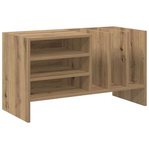 vidaXL Skř&iacute;ň na gramofonov&eacute; desky Artisanov&yacute; dub 78.5 x 35 x 45 cm