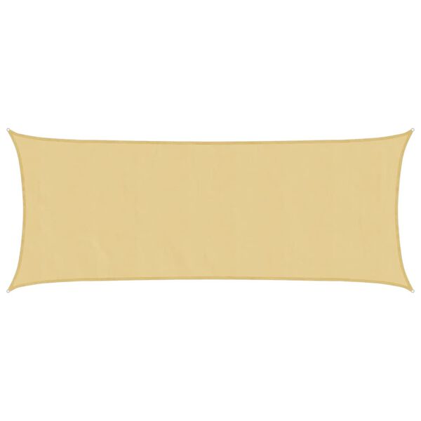 vidaXL St&iacute;nic&iacute; plachta p&iacute;skov&aacute; 4,5x2 m 100% polyester oxford