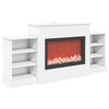 vidaXL Elektrick&yacute; krb Sonoma 177 x 30 x 56,5 cm Kompozitn&iacute; dřevo
