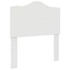 vidaXL Čelo postele s čelo Bílá 90 cm Kompozitní dřevo